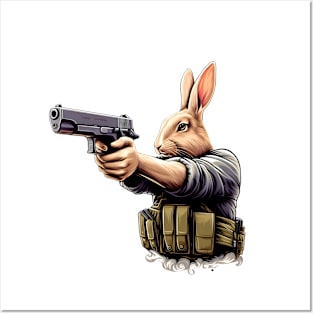 Tactical Rabbit Posters and Art